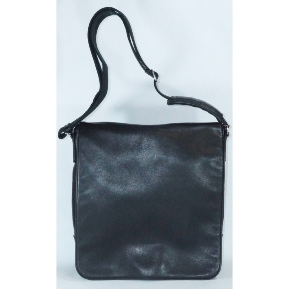 Coach Messenger Bag Crossbody Full Grain Leather